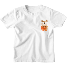  Vízfestmény Zsebminta Őzike - Gyerek Póló gyerek póló