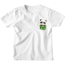  Vízfestmény Zsebminta Panda - Gyerek Póló gyerek póló