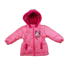  Vízlepergetős bélelt kapucnis kabát Minnie egér mintával - 122-es méret gyerek kabát, dzseki