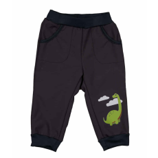  Vízlepergetős softshell kisfiú nadrág Dínó mintáva