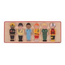 Vkládací puzzle - Záchranář csapat puzzle, kirakós