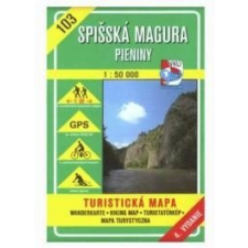 VKÚ 103. Szepesi Magura, Pieninek turista térkép VKÚ 1:50 000 térkép
