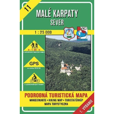 VKÚ 11. Malé Karpaty Kis Kárpátok turista térkép VKÚ 1:25 000 Sever térkép