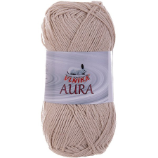 VLNIKA Aura Kötőfonal, 100 g, 901 natúr rövidáru