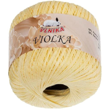 VLNIKA BELLATEX Violka 50 g - 119 világossárga rövidáru