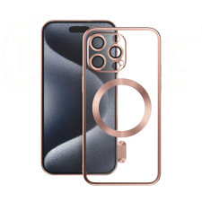 VMAX Electroplating Mag TPU MagSafe-kompatibilis tok iPhone 12 - rózsaarany színű tok és táska
