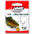  VMC Carp Hair Rig 7021 Hooks Braided Line Boilie 2 előkötött horog 2db (171022)