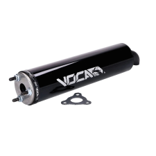 VOCA Racing fekete kipufogódob 50/70cc Voca Racing Kipufogók és alkatrészeik Kipufogó alkatrészek egyéb motorkerékpár alkatrész