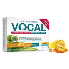  Vocal Méz és citrom ízű szopogató tabletta 36x vitamin és táplálékkiegészítő
