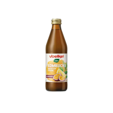 VOELKEL Kombucha maracuja-citrom - 330 ml - bio üdítő, ásványviz, gyümölcslé