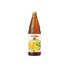 VOELKEL Lime&amp;Gyömbér kombucha - bio - 750ml üdítő, ásványviz, gyümölcslé