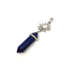 Vogel medál fém nap Lapis lazuli 8x35mm medál