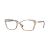 Vogue VO5487B 2990 Transparent Light Brown Demo Lens szemüveg