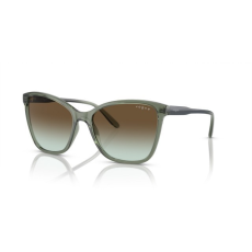 Vogue VO5520S 3086E8 TRANSPARENT MALLARD GREEN GREEN GRADIENT DARK BROWN napszemüveg
