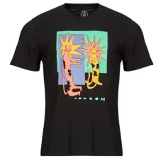 Volcom Rövid ujjú pólók LONGO CATS BSC SST Fekete EU S