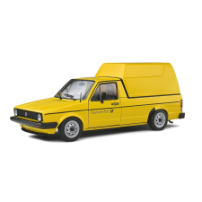  Volkswagen Caddy Mk.1 German Post 1982 sárga modell autó 1:18 makett