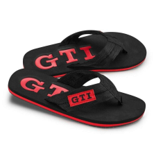  Volkswagen GTI papucs M 39/40 fekete-piros 2018 férfi papucs