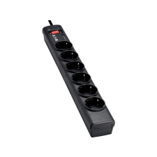 VOLT MGE Protection Strip túlfeszültségvédő elosztó, 6 aljzat, 10A (Ps6D) hosszabbító, elosztó