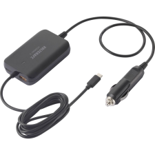 Voltcraft USB-C + USB-A autós töltő fekete (VC-12380810) (VC-12380810) mobiltelefon kellék