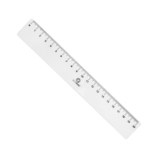  Vonalzó 20cm, műanyag Bluering® vonalzó