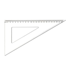  Vonalzó háromszög 60° 22,5cm, műanyag Antilop vonalzó