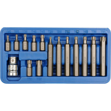 Vorel 15 db CrV TORX bitkészlet (5906083665806) szerszám kiegészítő