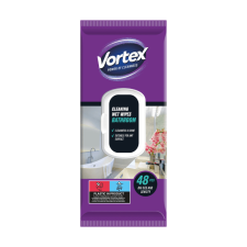 Vortex fürdőszoba nedves törlőkendő (48 db) tisztító- és takarítószer, higiénia