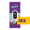 Vortex Fürdőszobai háztartási nedves törlőkendő Flip-top 48db (Karton - 18 csomag)