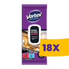Vortex Konyhai háztartási nedves törlőkendő Flip-top 48db (Karton - 18 csomag) higiéniai papíráru