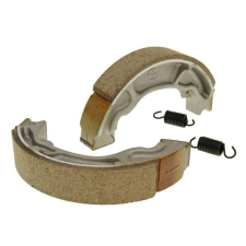 Vparts Fékpofa szett, csomagban 2 rugó - dobfék 130x25mm motorkerékpár fékbetét