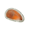 Vparts Irányjelző Vespa ET2/ET4, jobb első, átlátszó üveggel Vparts Elektronika Lámpa, fényszóró, index