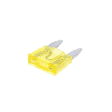 Vparts Mini késes biztosíték lapos 11.1mm 20A sárga színben egyéb motorkerékpár alkatrész
