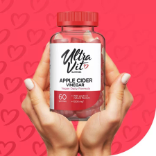 Vplab - UltraVit Gummies Apple Cider Vinegar - almaecet gumivitamin 60 gumicukor vitamin és táplálékkiegészítő