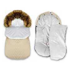 Vulpi Babakocsi lábzsák krémszínű SnowBag Cream babakocsi