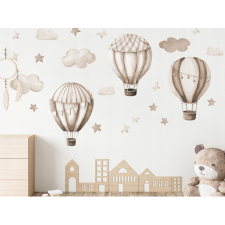  Vulpi Gyermek falragaszok Baloons Beige 100x90 cm gyerekszoba dekoráció