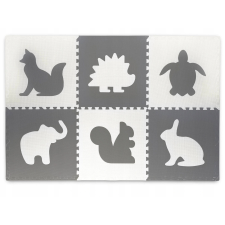 Vulpi Oktató hab puzzle BW Animals 180 x 120 játszószőnyeg