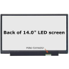  VVX14T058J10 14.0 QHD (2560x1440) 40pin fényes laptop LCD kijelző, LED panel