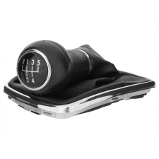  VW Golf IV 98-05 FEKETE sebességváltó gomb + Váltószoknya + KRÓM KERET váltógomb