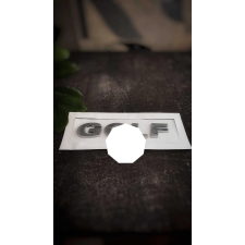  VW Golf Kiegészítő 125x22mm autó dekoráció