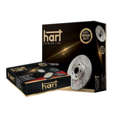 Vw Passat B5/B5.5 első féktárcsa + fékbetét (280mm, hűtött) - Hart Premium autóalkatrész
