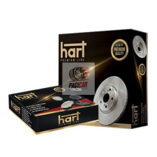 Vw Passat B5/B5.5 első féktárcsa + fékbetét (282mm, hűtött) - Hart Premium autóalkatrész