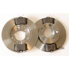  Vw Passat B5/B5.5 hátsó féktárcsa (245mm, hűtetlen) + fékbetét szett - Hart autóalkatrész