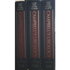 W.B. Saunders Company Campbell's Urology Sixth Edition Volumes 1-3 antikvárium - használt könyv