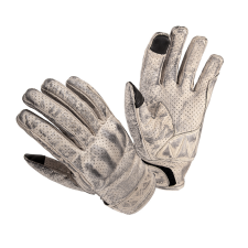 W-Tec Bőr motoros kesztyű W-TEC Airburst bézs 3XL motoros kesztyű