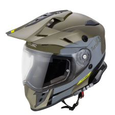 W-Tec Bukósisak W-TEC V331 PR Graphic Khaki-szürke XS (53-54) bukósisak