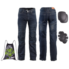 W-Tec Farmer motoros nadrág W-TEC Pawted sötétkék XL motoros nadrág