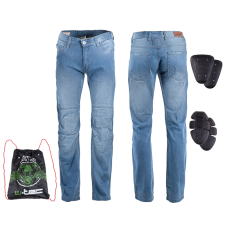 W-Tec Farmer motoros nadrág W-TEC Shiquet kék M motoros nadrág