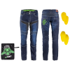W-Tec Férfi motoros farmer W-TEC Alfred CE 3XL kék