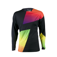 W-Tec Motocross felső W-TEC Enfryso fekete-spektrum S motocross mez