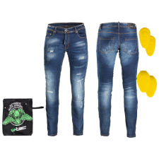 W-Tec Motoros farmer W-TEC Feeldy kék 6XL motoros nadrág